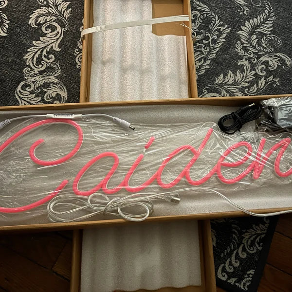 Custom Sign for Scarlett Mills Business Neons