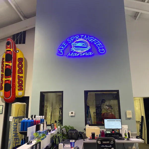 Custom Sign for Olivia Kennedy Business Neons