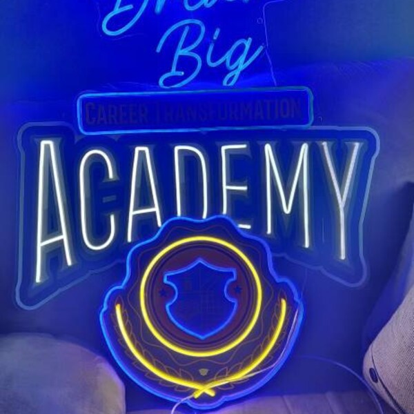 Custom Sign For Logan Kennedy Business Neons