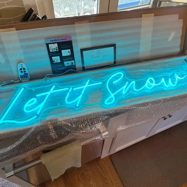 Custom Sign For Claire Wilson Business Neons