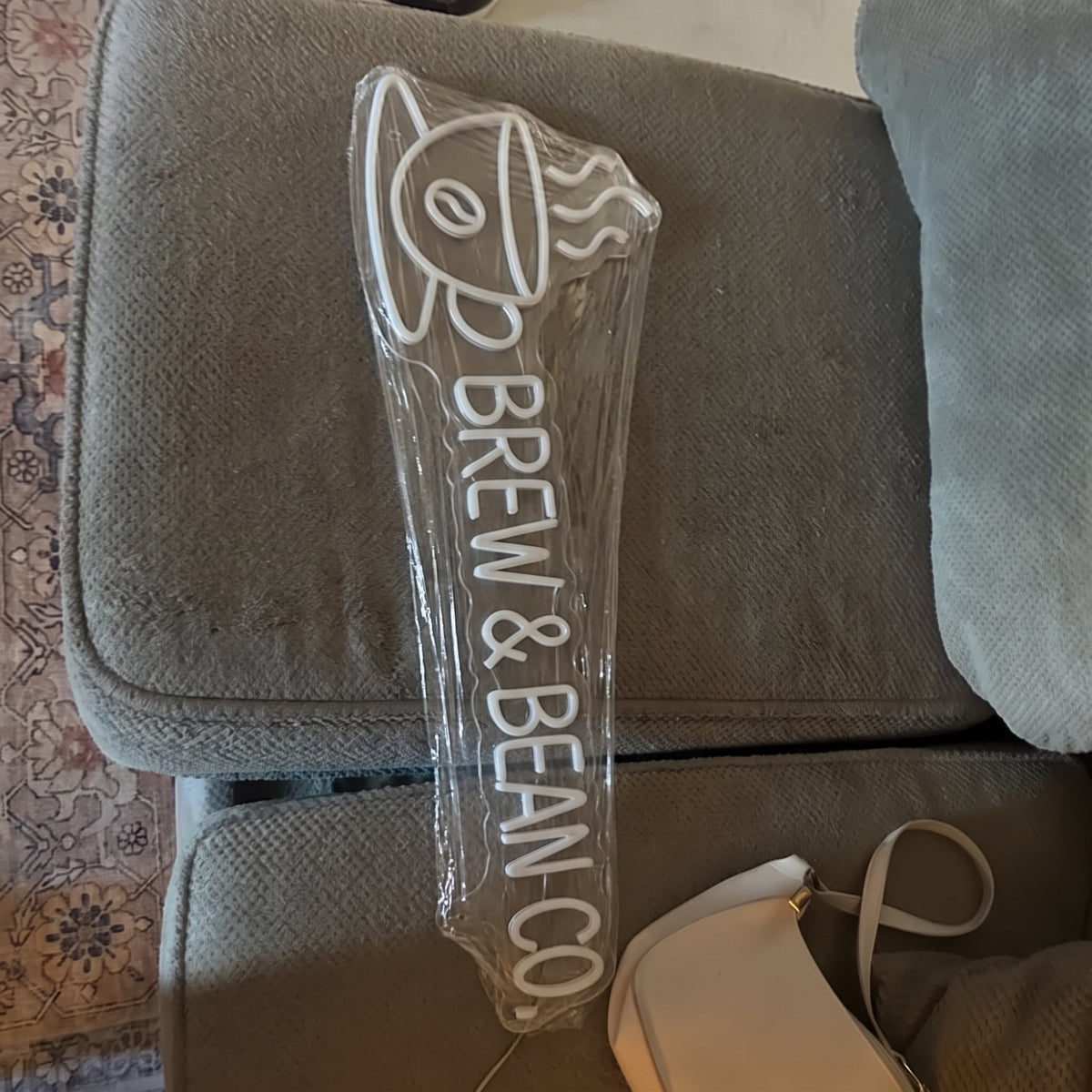 Custom sign for Zoey Spencer Business Neons
