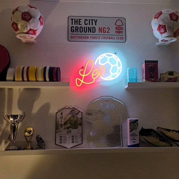 Custom Sign For Edward Baker Business Neons