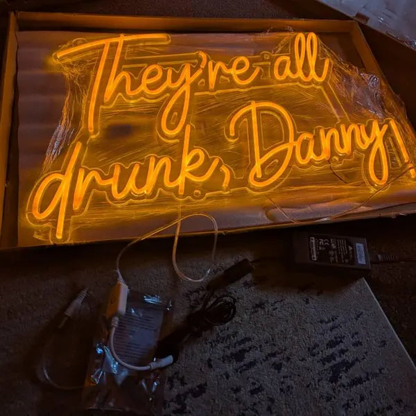Custom Sign For Violet Lewis Business Neons