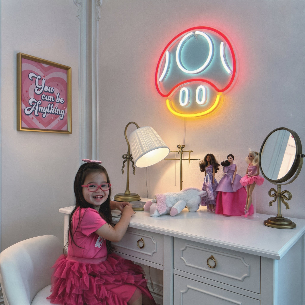Custom Sign for Evan Harrison Business Neons