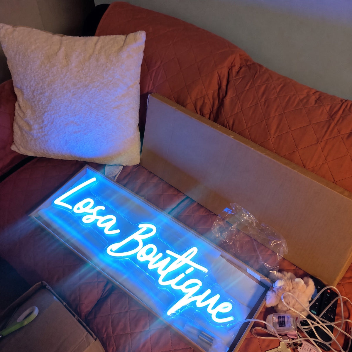 Custom Sign for Freddie Powell Business Neons