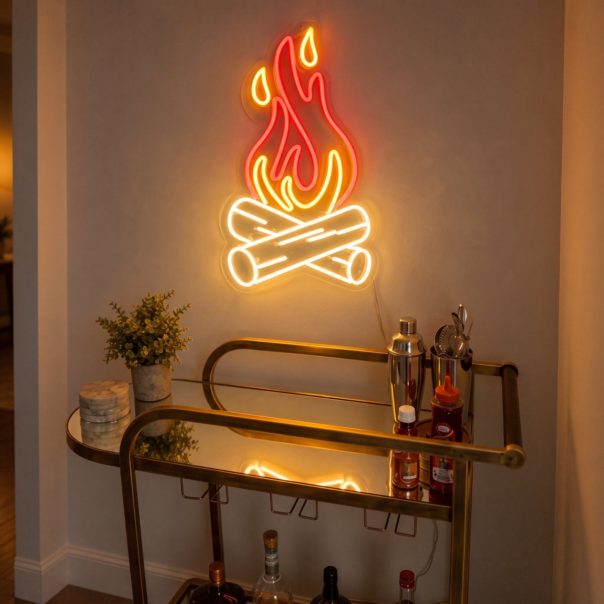 Custom Sign for Taylor Fisher Business Neons