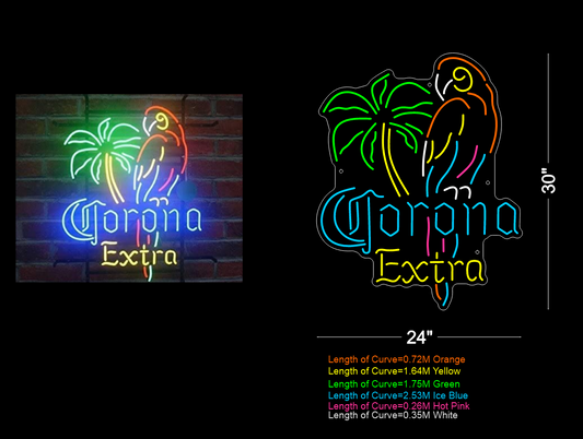 Custom Neon for Angel Tapia Business Neons