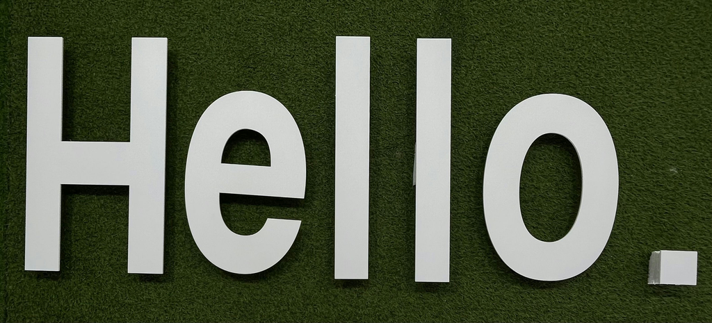 Custom Business Sign for RJ Doshi (Remaining) Business Neons