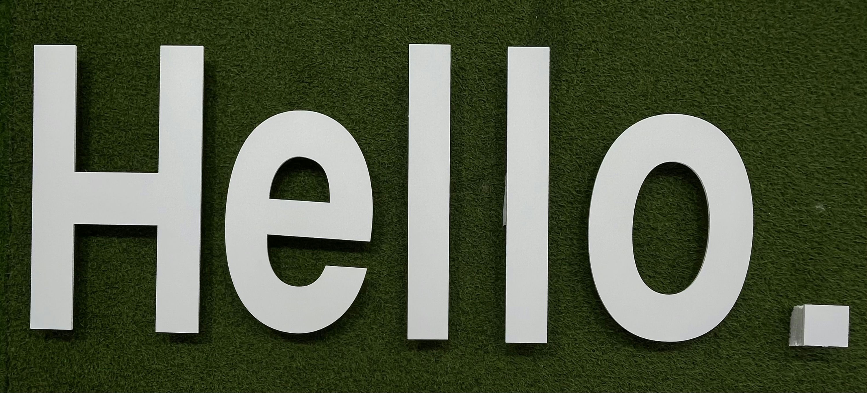 Custom Business Sign for RJ Doshi (Remaining) Business Neons