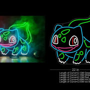 Bulbasaur Neon Sign - The Cutest Pokémon Neon Glow- ManhattanNeons