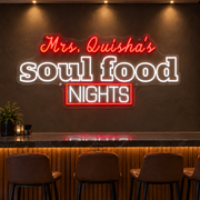 Custom LED Neon for George Arthur Business Neons