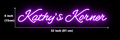 Custom Neon for Kathy Bell Business Neons