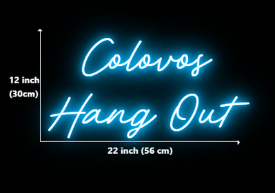 Custom Neon for Bill Colovos Business Neons