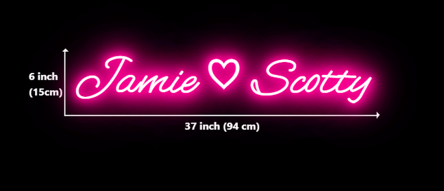 Custom Neon for J-Me Scotty Business Neons