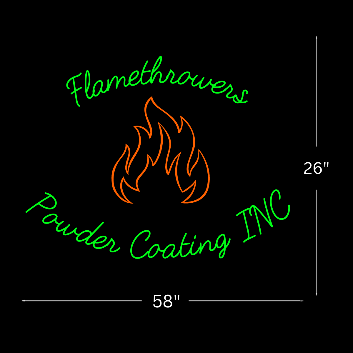 Custom Neon Signs for Donnie Burkett Business Neons