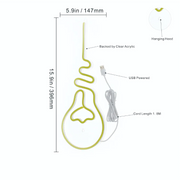 "Light Bulb" Decoration Neon Sign Business Neons