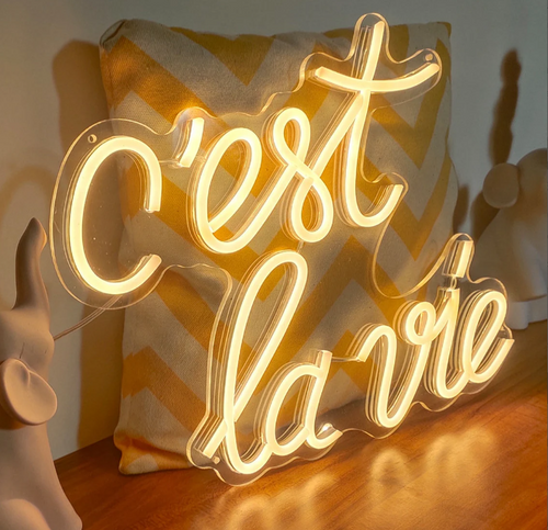 "C'est La Vie" Neon Sign Business Neons