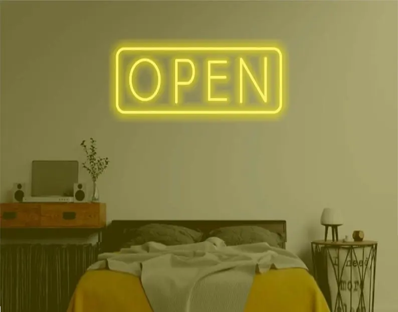 OPEN Neon Signs Business Neons