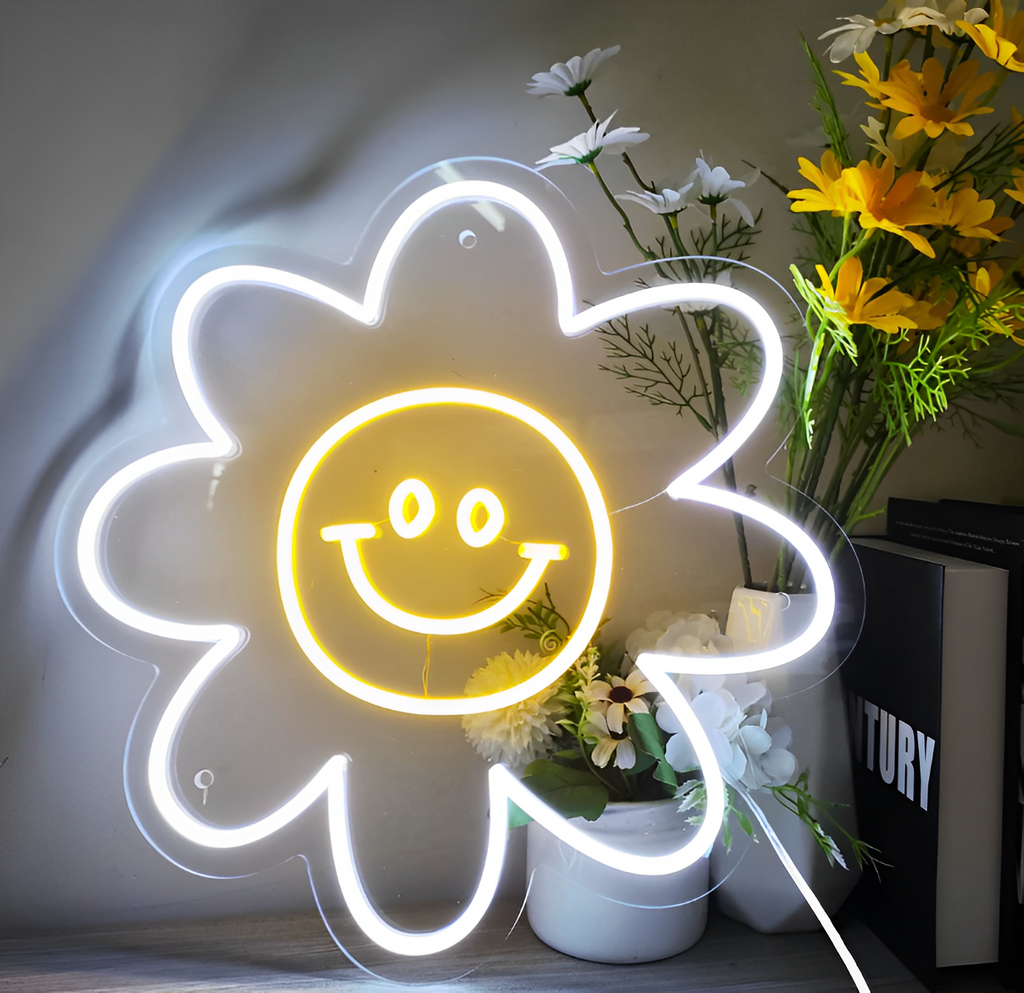 Sunflower LED Neon Sign Business Neons