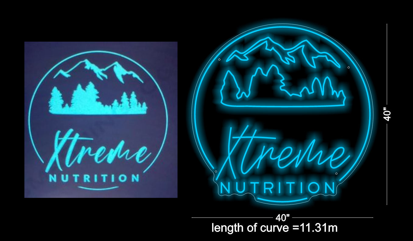 Custom Neon for Jennifer Grant Torrey Business Neons