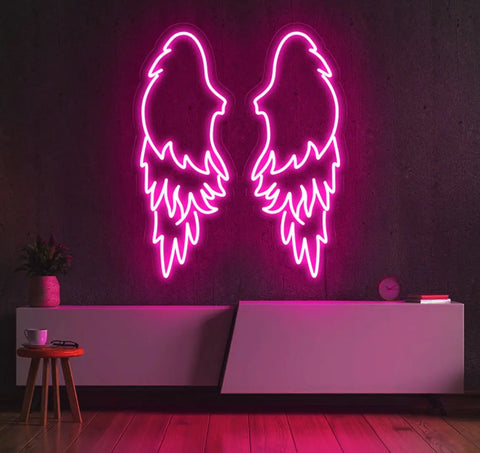 Angel Wings Neon Sign Business Neons